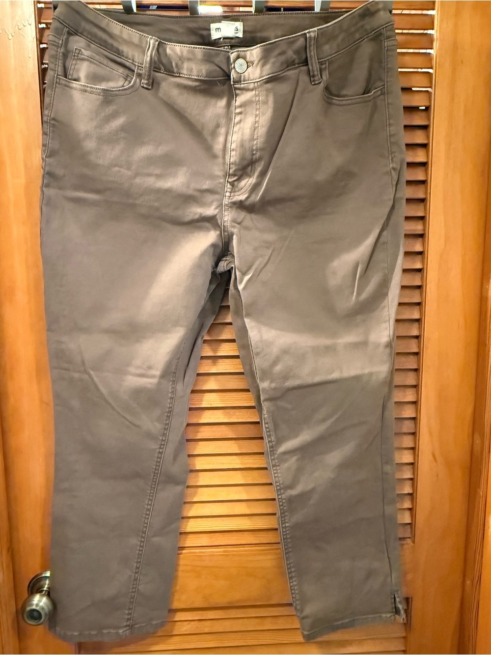 M Jeans by Maurices Women’s 18W Brown Stretch Jeans